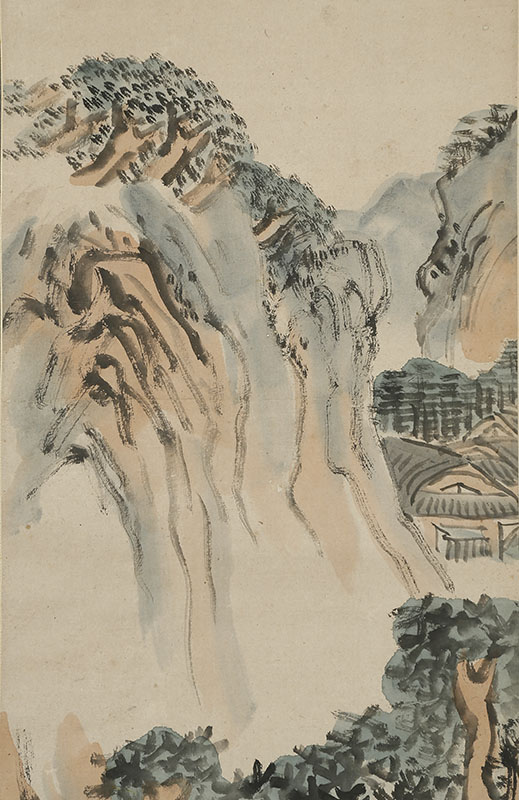 山水人物図｜商品一覧｜新古美術わたなべ