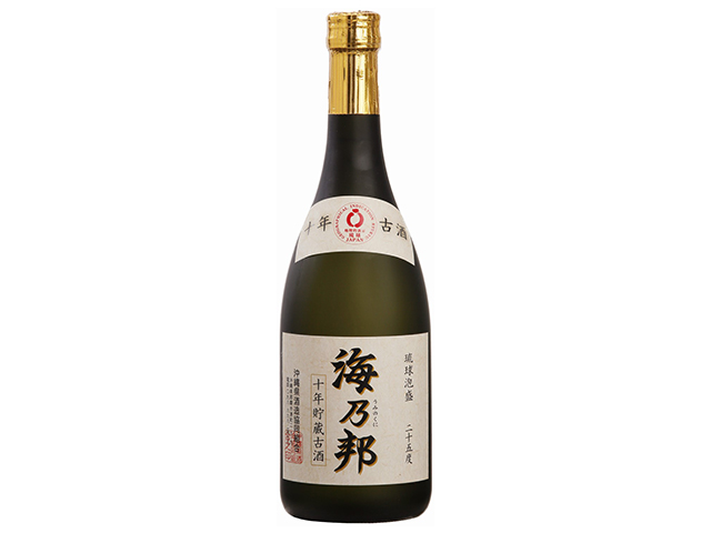 海乃邦10年 貯蔵古酒［泡盛］｜国分焼酎倶楽部