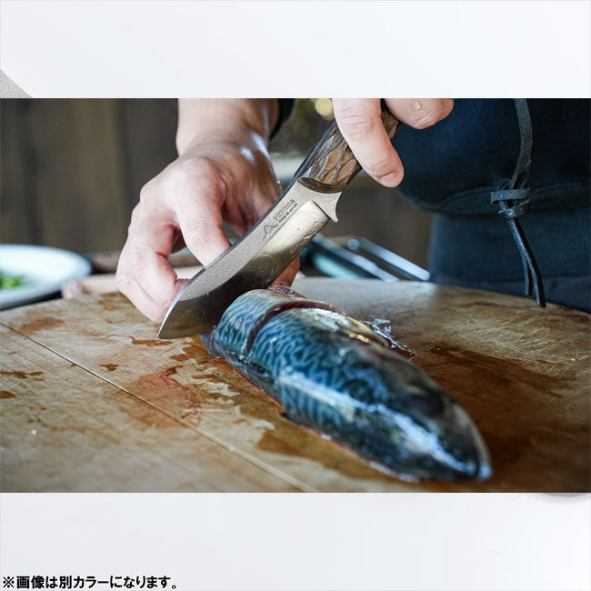 FEDECA フェデカ ブッシュクラフトナイフ リップルブラック 001079