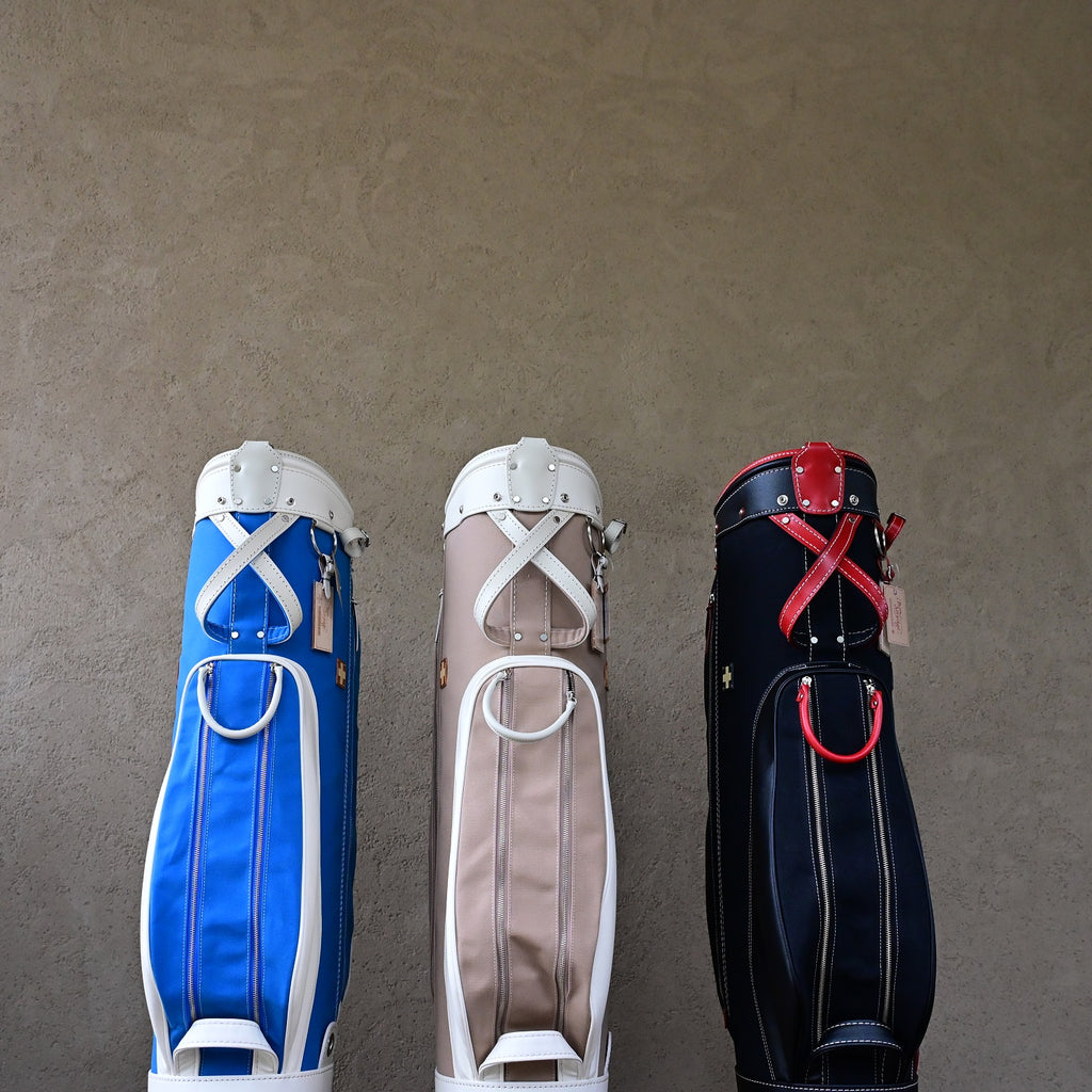 木の庄帆布 クロスハンドルキャディバッグ– 代官山ゴルフ倶楽部