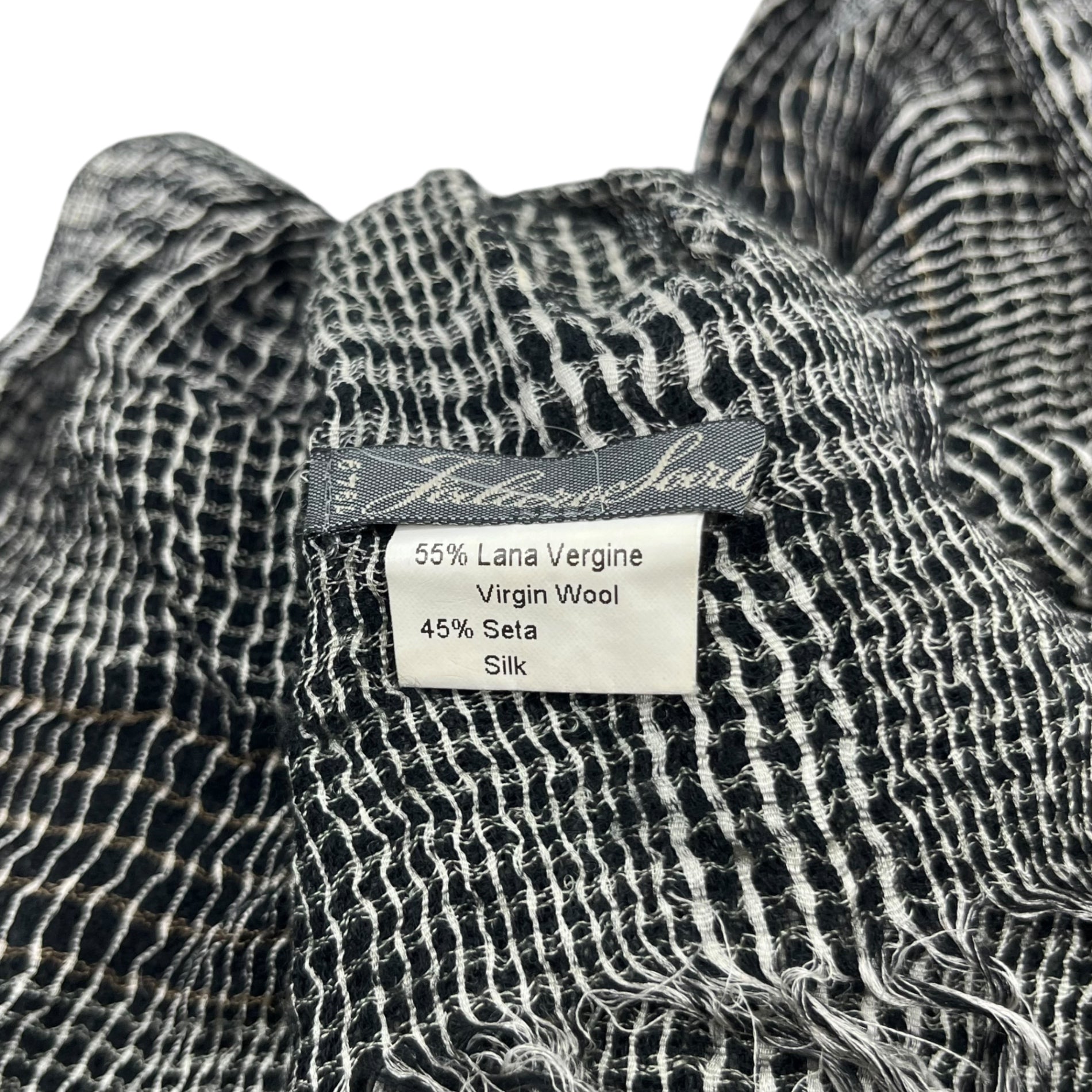 Faliero Sarti(ファリエロ・サルティ) ウールシルクグレンチェック