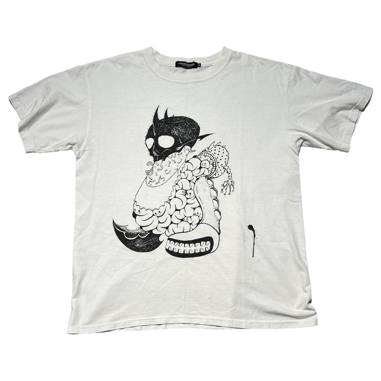 UNDERCOVER × MADSAKI(アンダーカバー×マッドサキ) OLD SKULL T-SHIRT