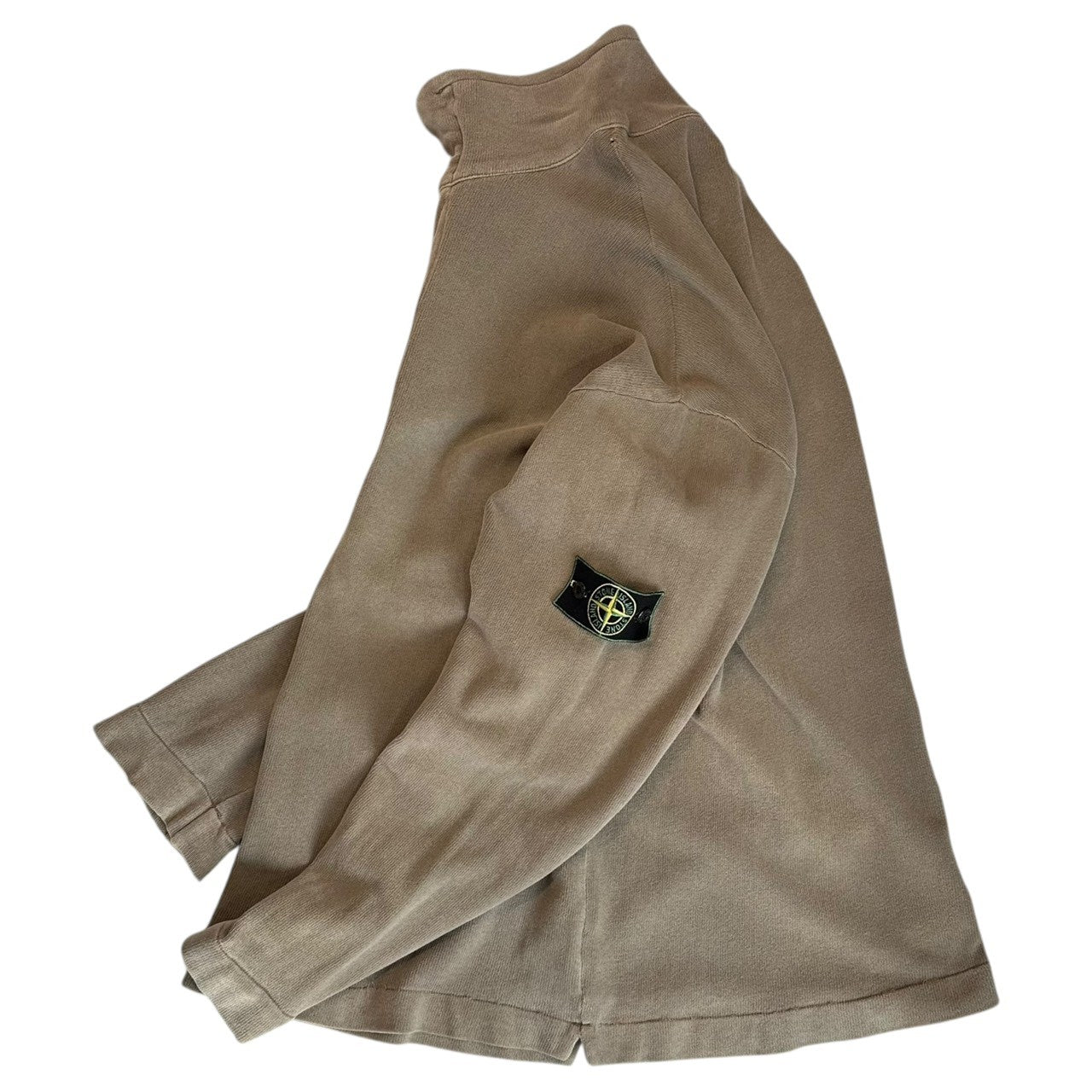 STONE ISLAND(ストーンアイランド) 98AW Half-Zip & Button Sweatshirt