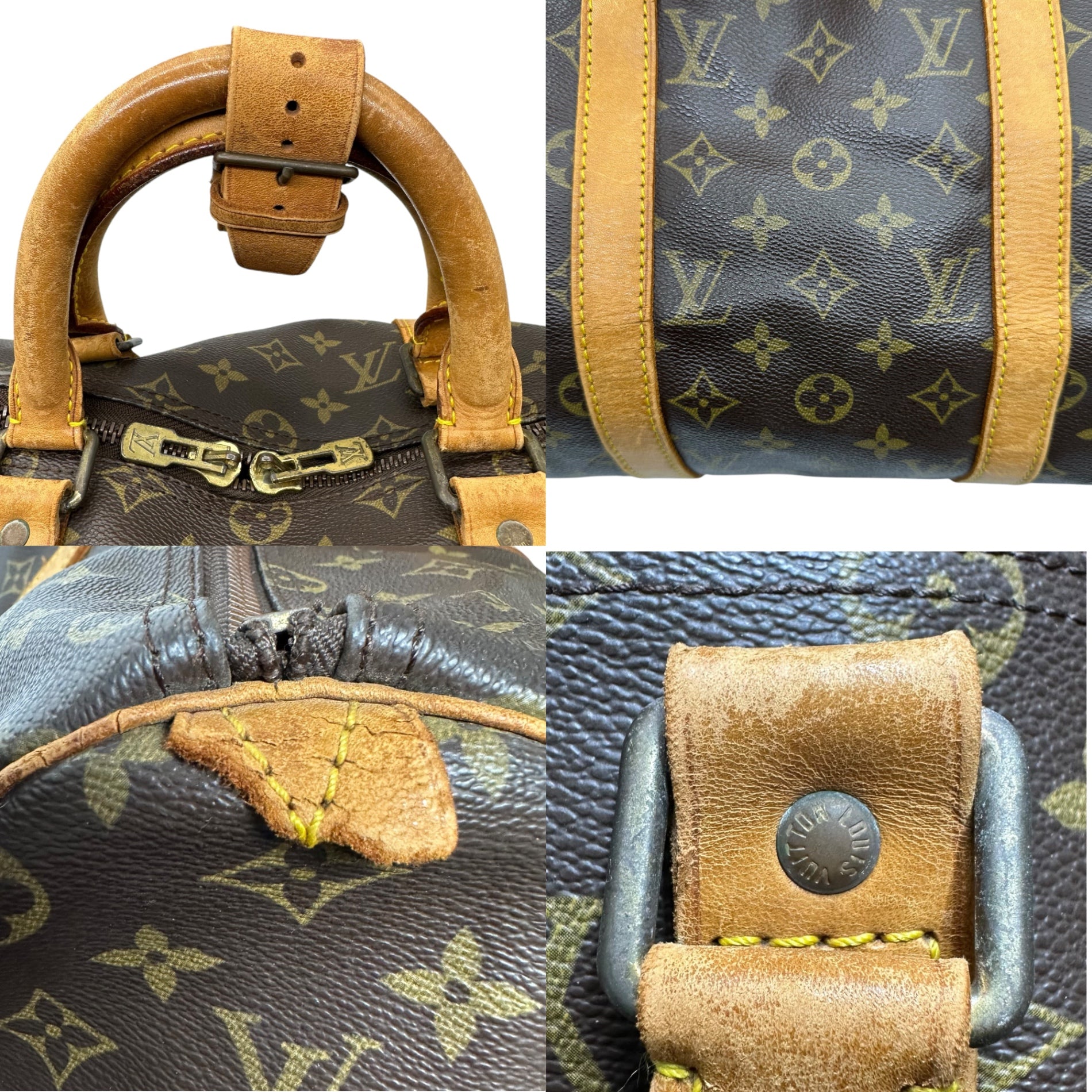 LOUIS VUITTON(ルイヴィトン) 80's keepall 50 monogram キーポル 50