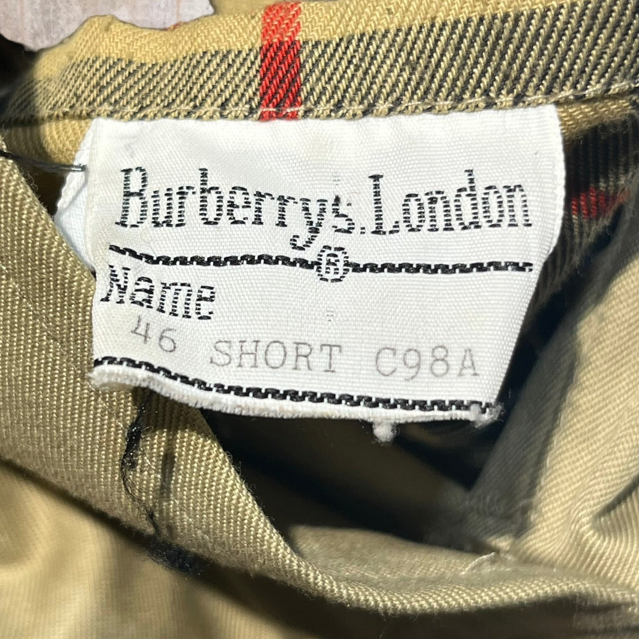 Burberrys(バーバリーズ) 90'sノヴァチェックライナーステンカラー