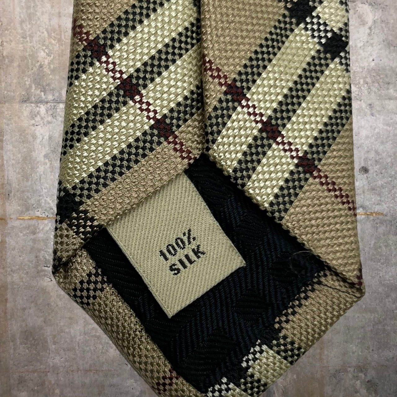 BURBERRY LONDON(バーバリーロンドン) ノヴァチェックシルクネクタイ