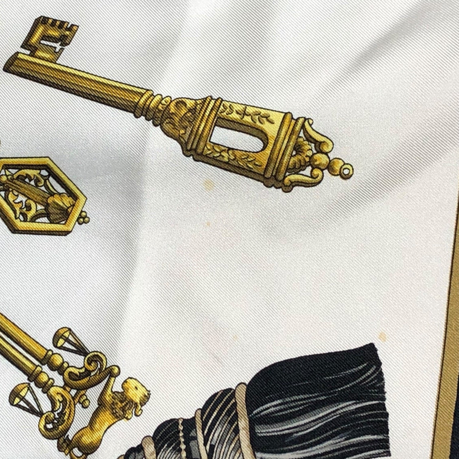 HERMES(エルメス) Carres 90 ”LES CLES THE KEYS RARE” カレ 90