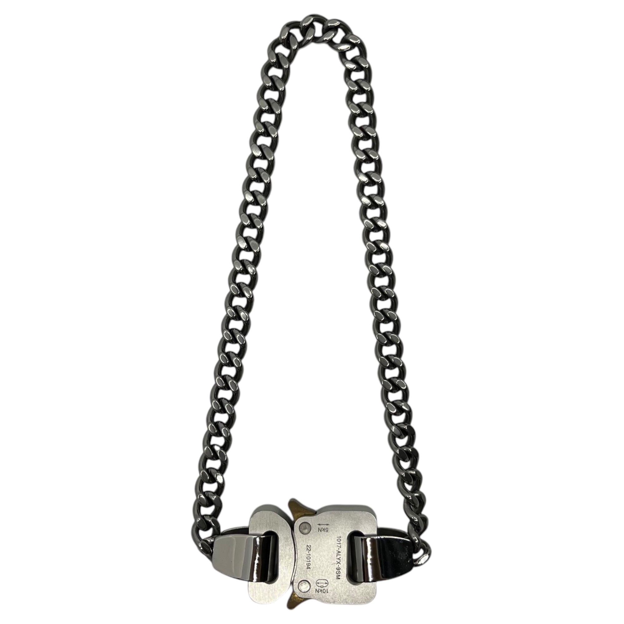 1017 ALYX 9SM(アリクス) Roller coaster buckle chain necklace