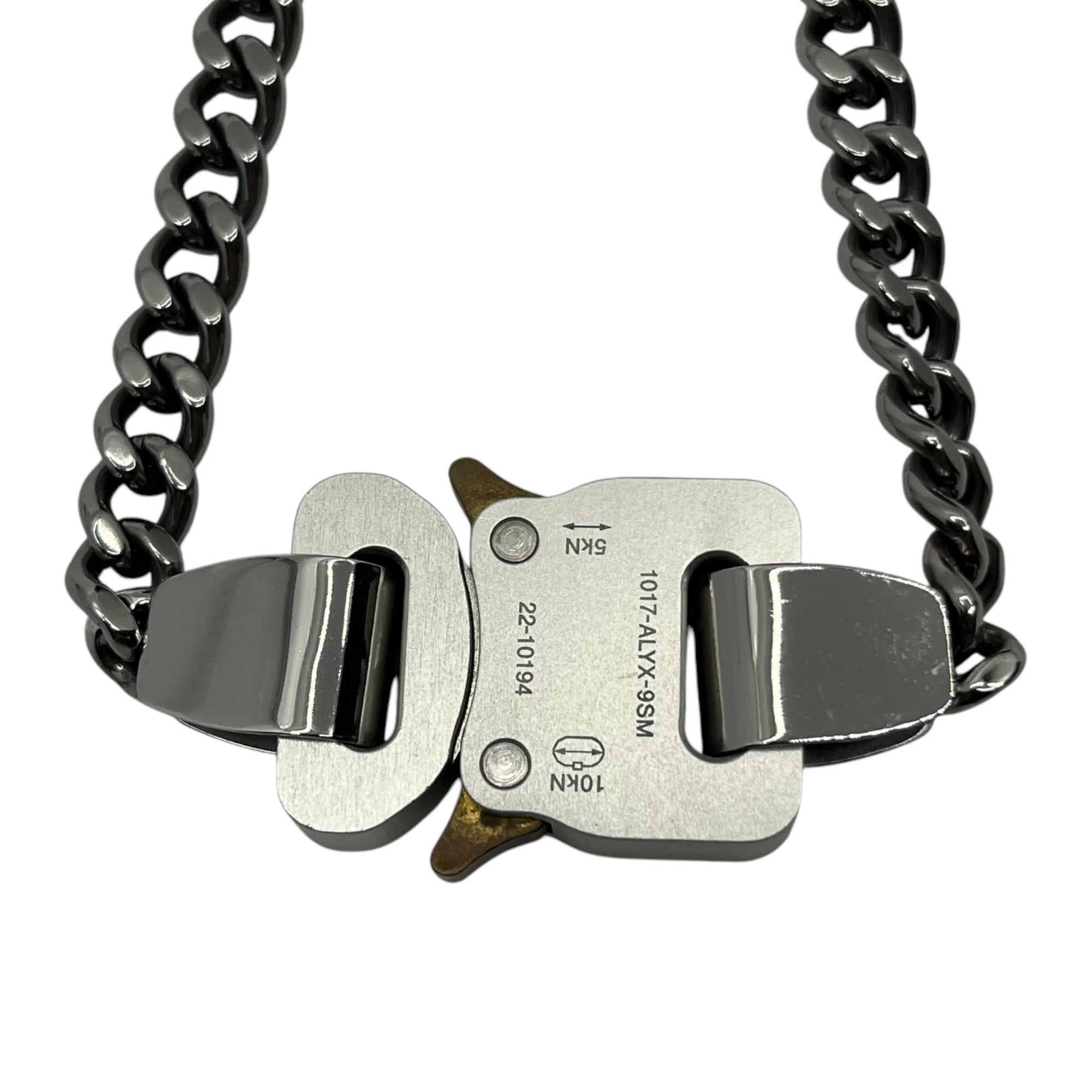 1017 ALYX 9SM(アリクス) Roller coaster buckle chain necklace