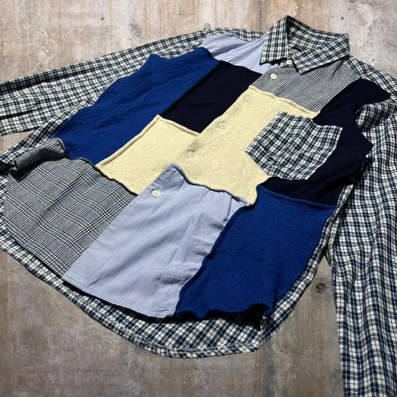 COMME des GARCONS HOMME(コムデギャルソンオム) 10AWウール縮絨パッチ