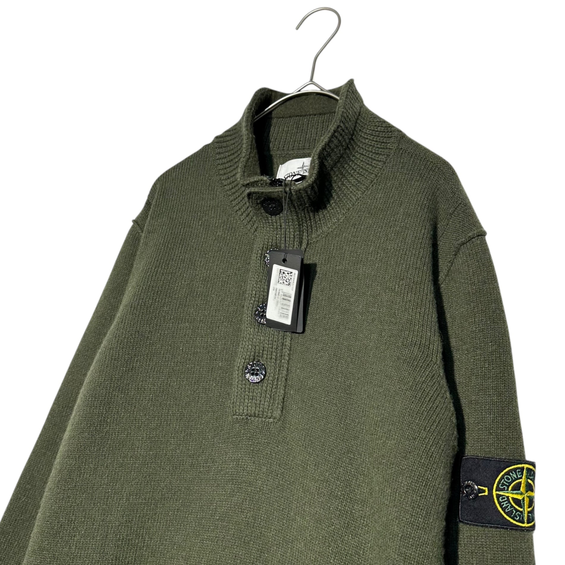 STONE ISLAND(ストーンアイランド) 23AW Half zip pullover knit