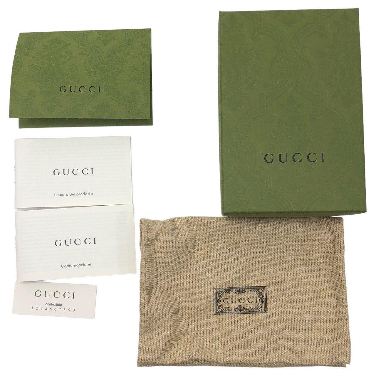 GUCCI(グッチ) GG marmont python leather compact wallet GG