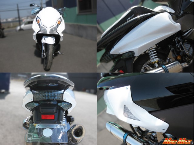 PCX125/150(JF28/KF12)カスタム外装6点セット TYPE4 ブラック [株式