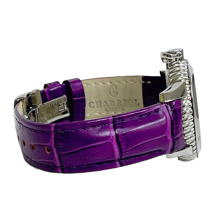 CHARRIOL/シャリオール】 CO36Q コロンブス 腕時計 ステンレススチール