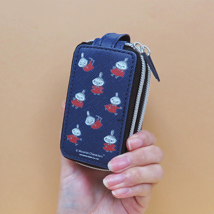 ダブルポケットキーケース（リトルミイ/ネイビー）FS1083 - MOOMIN SHOP
