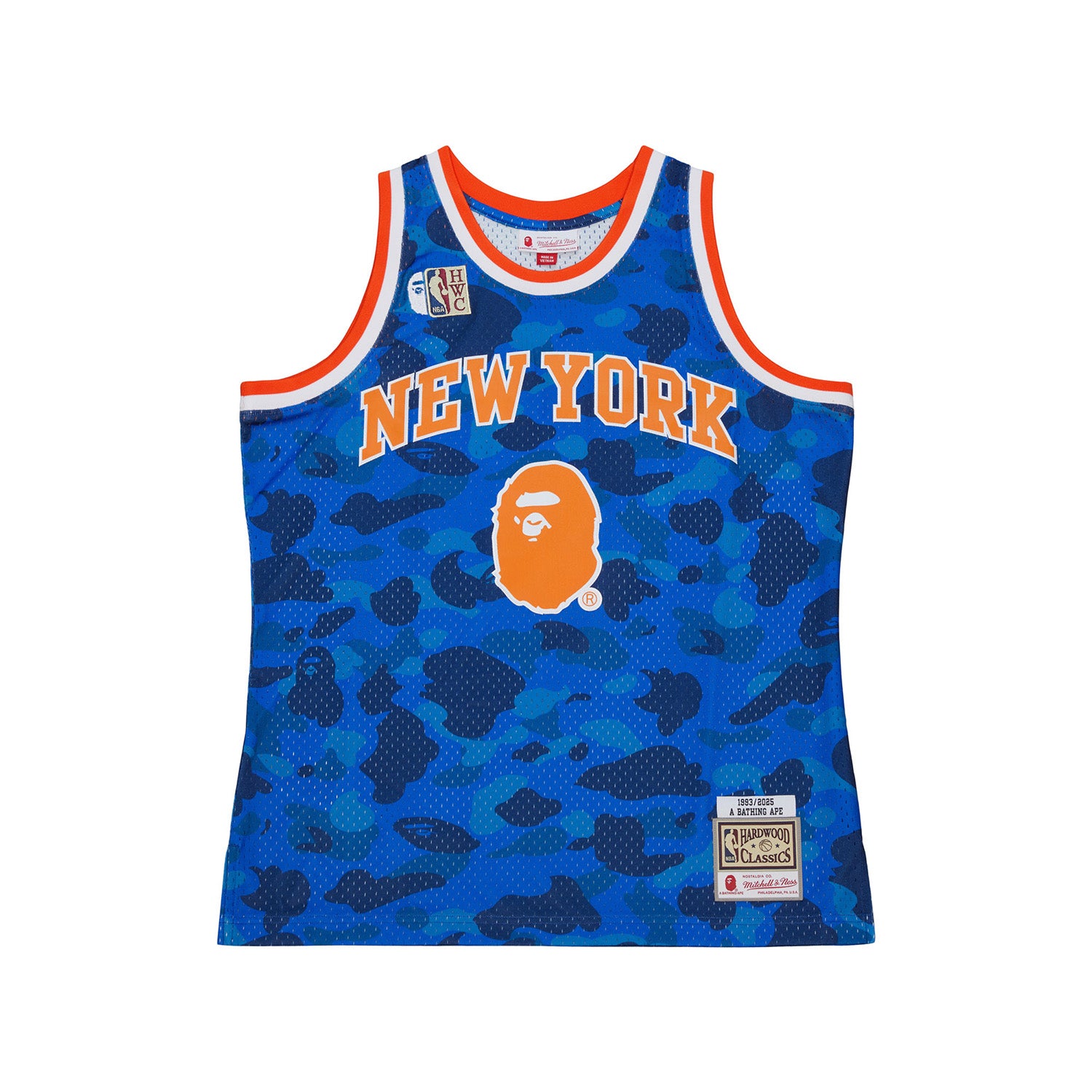 Mitchell & Ness Knicks x BAPE Swingman Jersey – Shop Madison