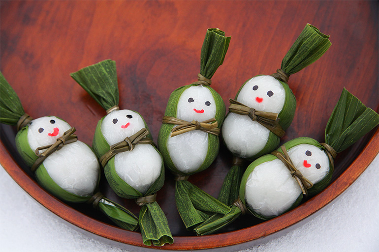 新潟直送計画】笹雪だるま（つぶあん） – 魚沼耕房 美つ星屋