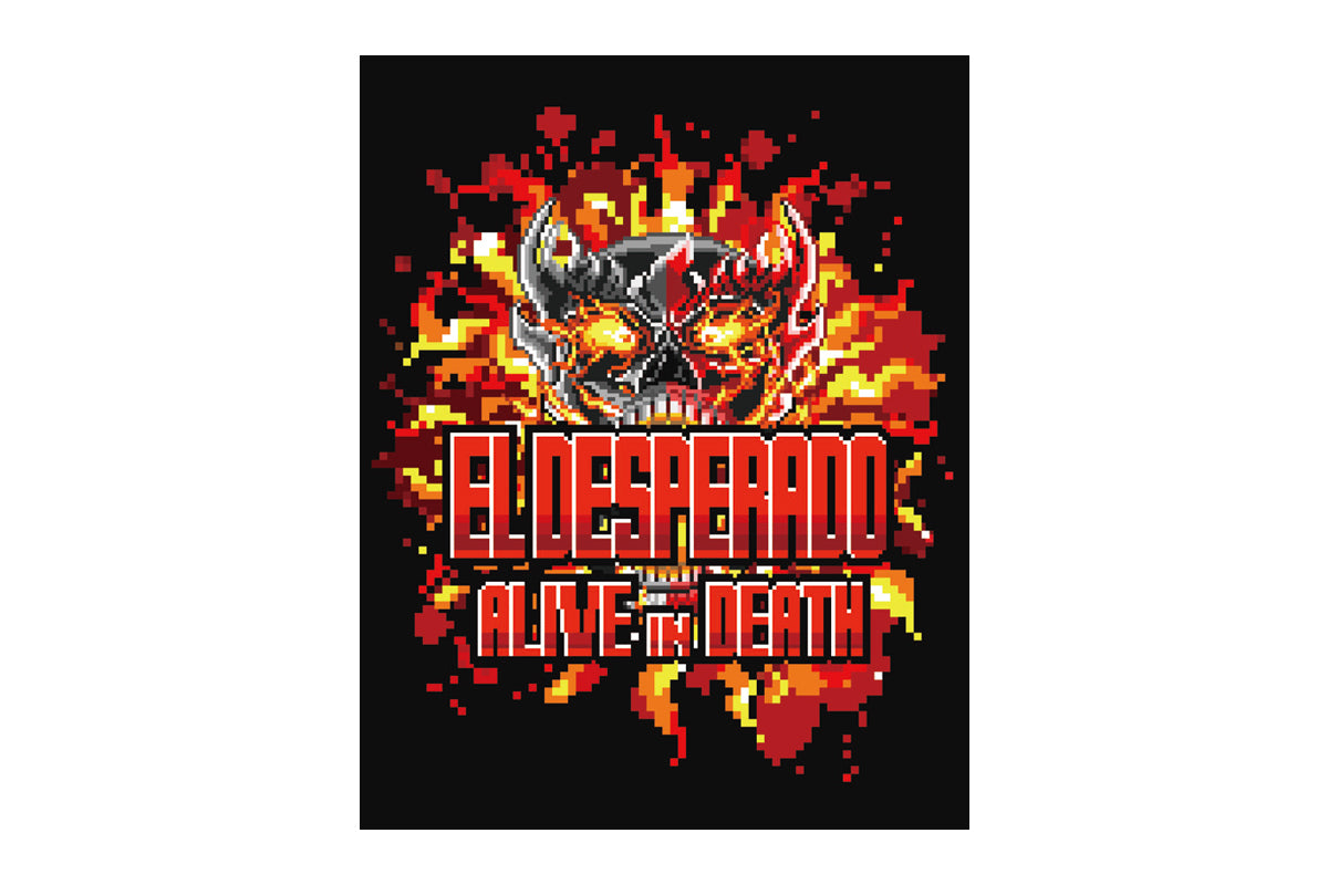 エル・デスペラード「dotswrestler」クリアファイル＆ステッカー3枚1