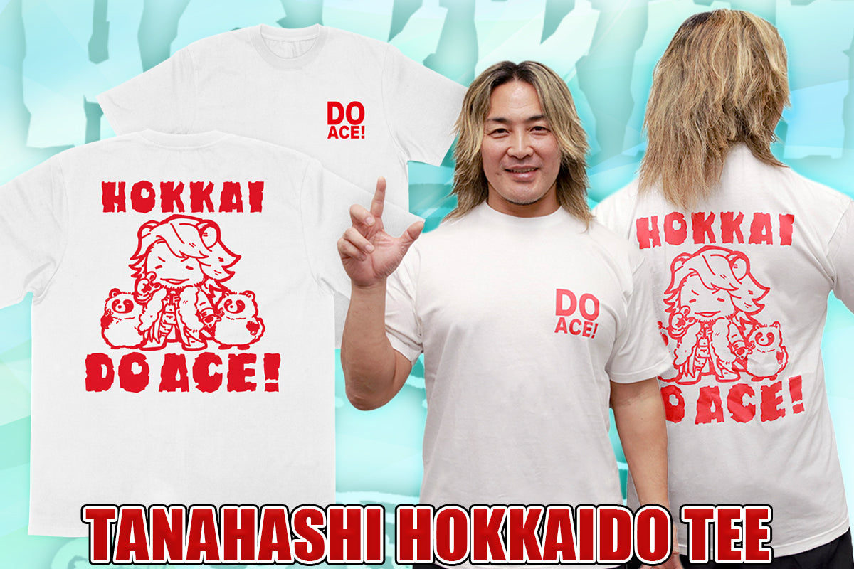 棚橋弘至「I LOVE HOKKAIDO」Tシャツ