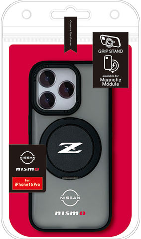 GT-R nismo iPhone16 Pro用 MagSafe対応 リングスタンド 背面ケース