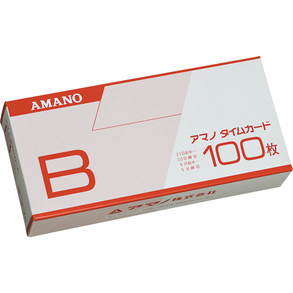 アマノ（AMANO）公式オンラインショップ -Bカード 3包（300枚