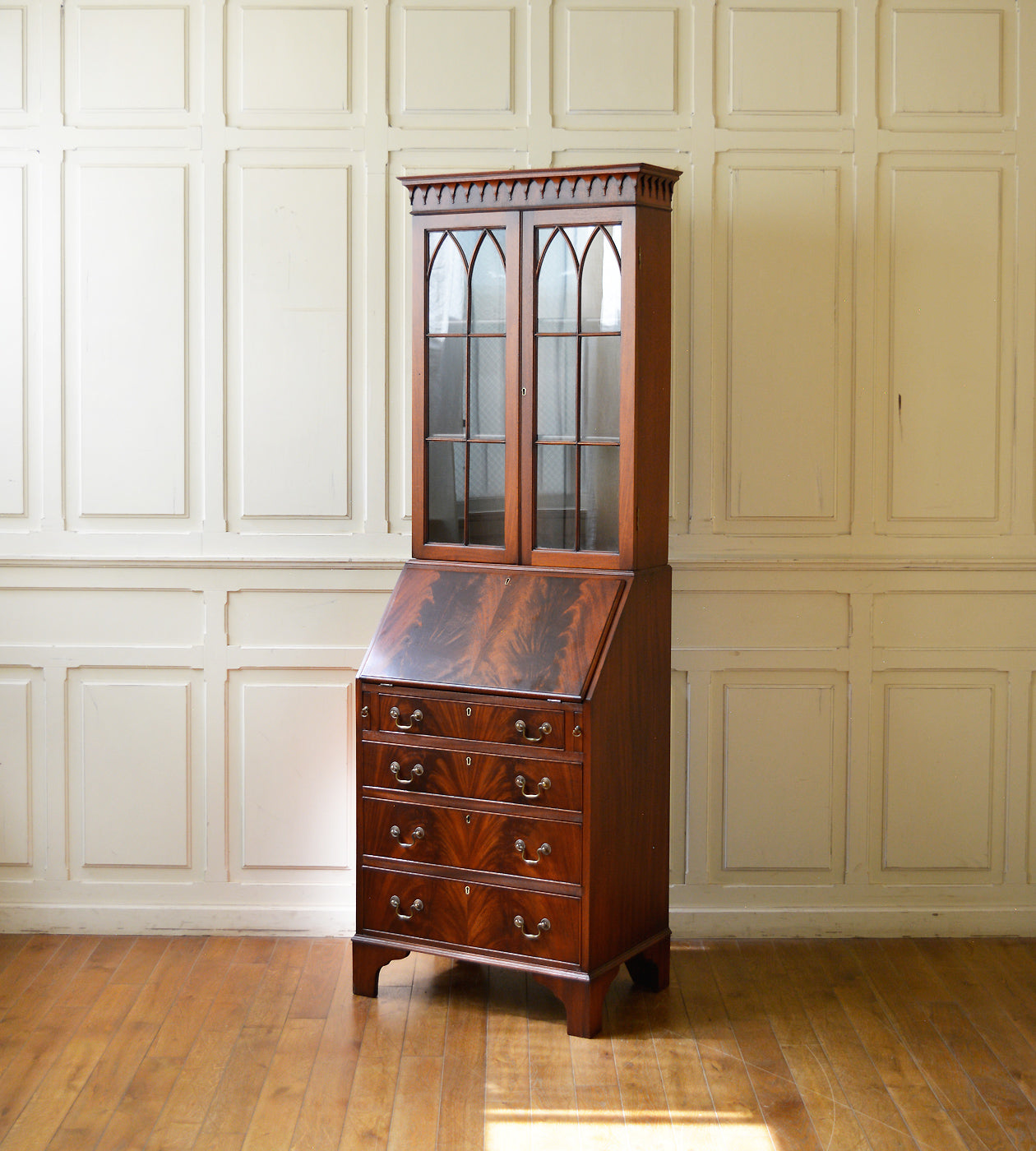 アンティークビューローブックケース – 英国アンティーク家具専門店