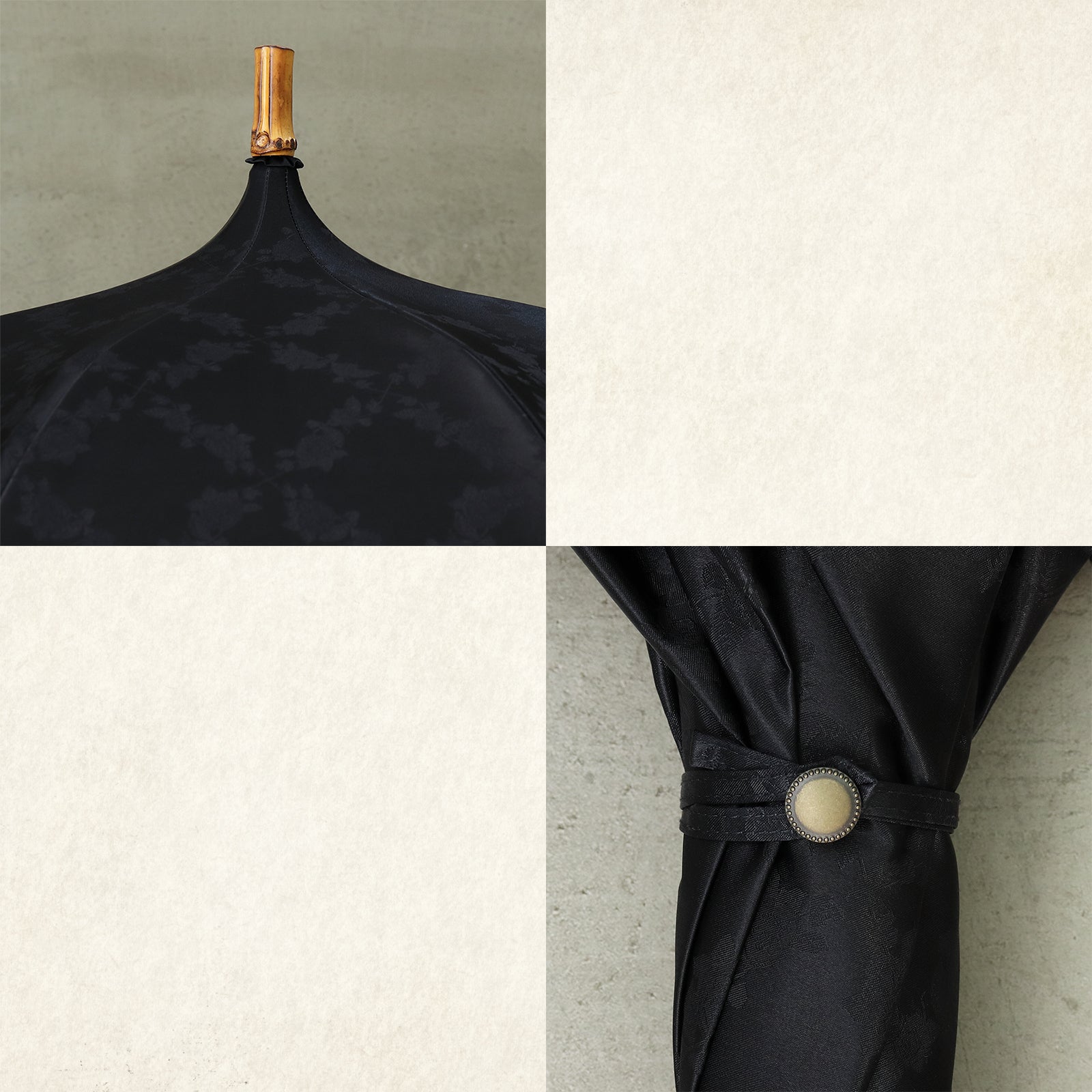 roseto-dormienteⅡ(眠る薔薇園Ⅱ) - パゴダ 1級遮光 晴雨兼用 日傘 UV