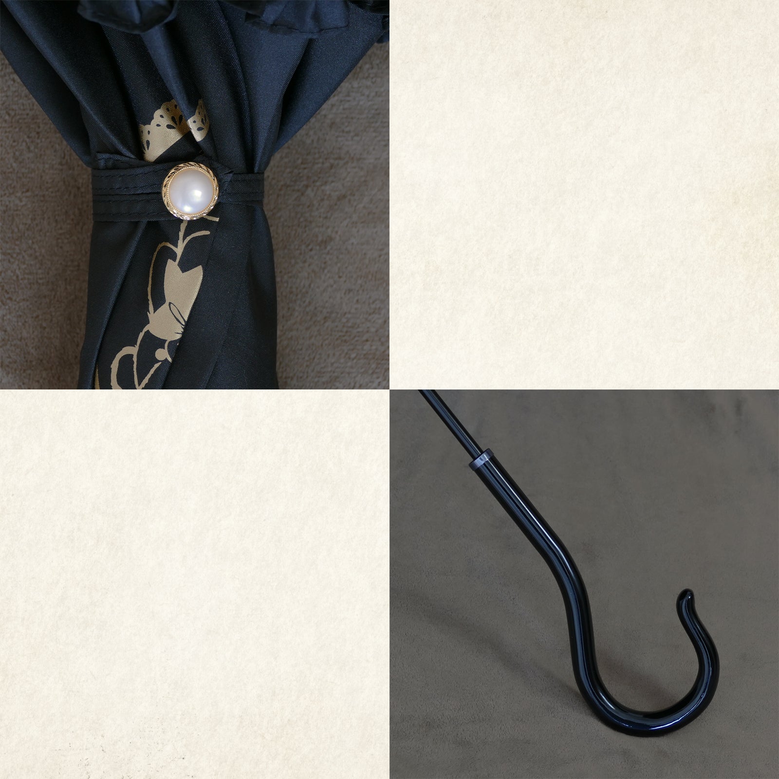 Chalmiere × Apleberute コラボ / クマさんフリルパゴタ傘 - パゴダ