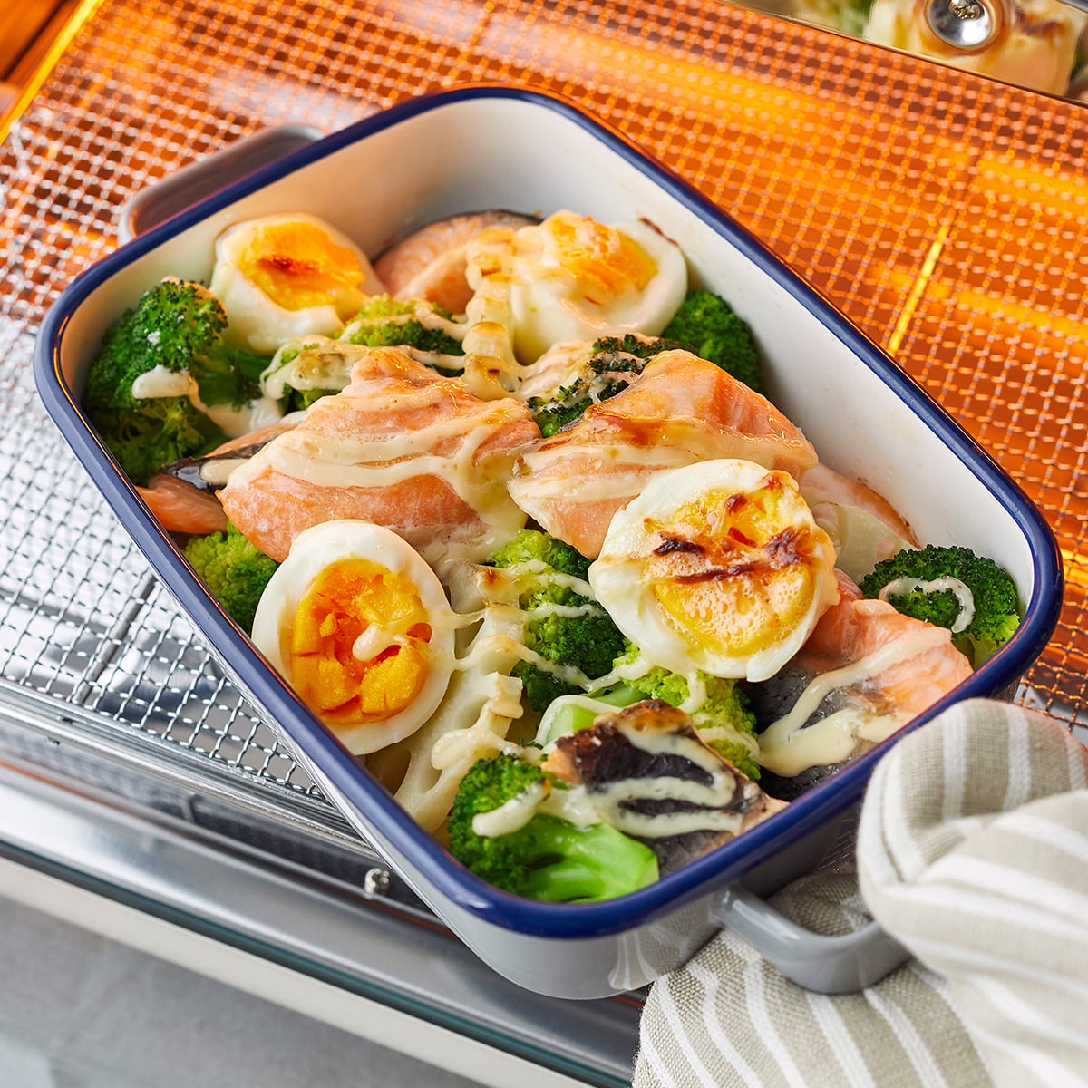 365methods】ホーローオーブンディッシュ浅型 M | ABCミッケ