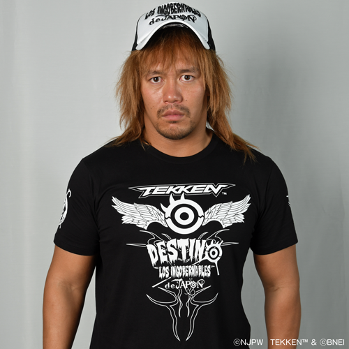 新日本プロレス×鉄拳 内藤哲也×デビル仁 Tシャツ（Mサイズ） ブラック