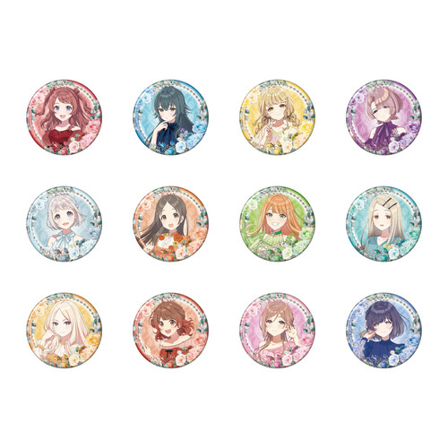 学園アイドルマスター グリッター缶バッジ／月村手毬