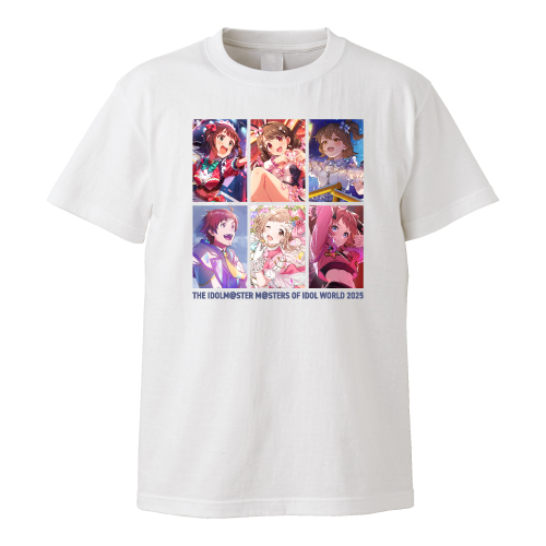 THE IDOLM@STER M@STERS OF IDOL WORLD 2025 公式カスタマイズTシャツ