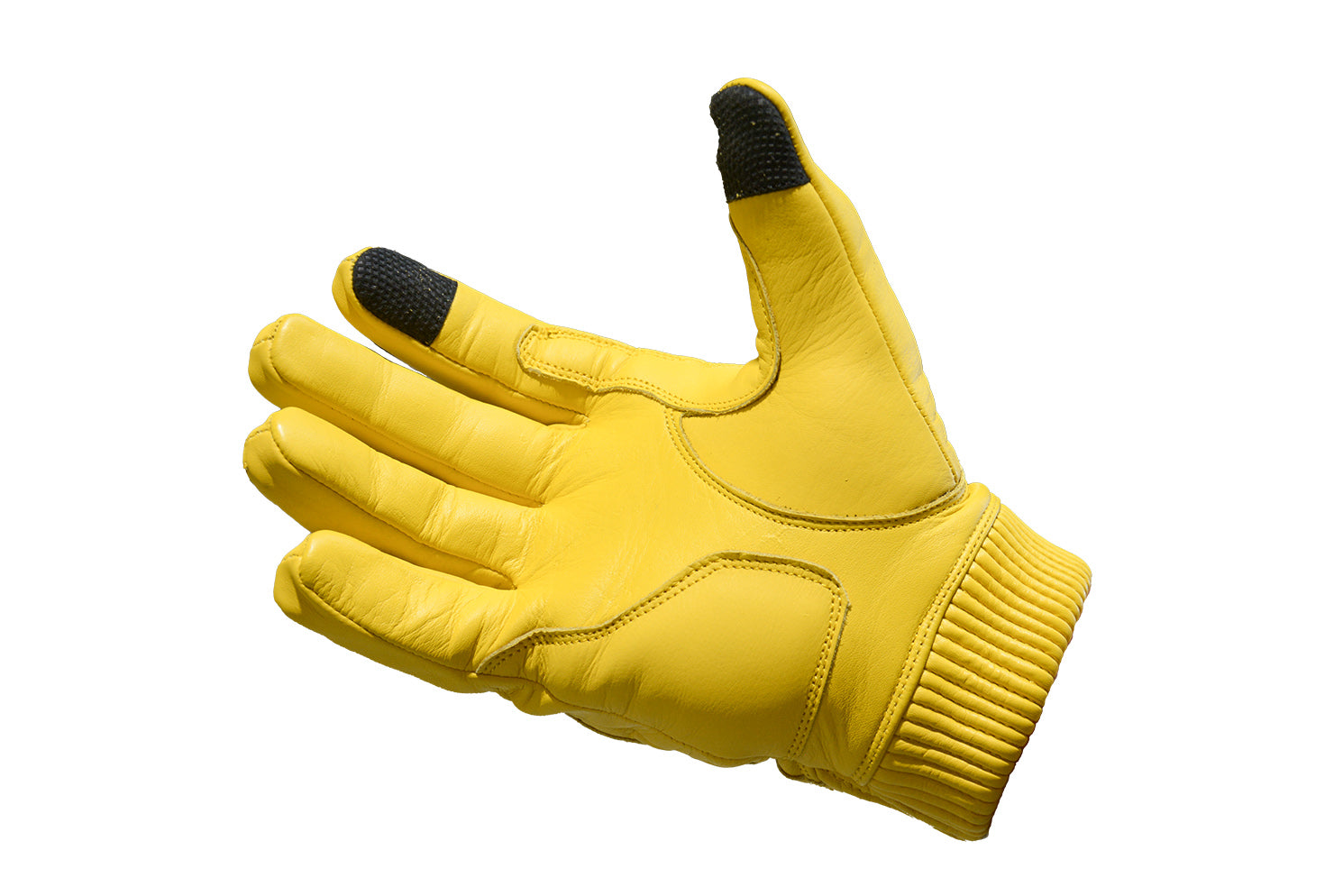 Bike EXIF El Chapo Cowhide Motorcycle Glove Unisex- Yellow – Bike