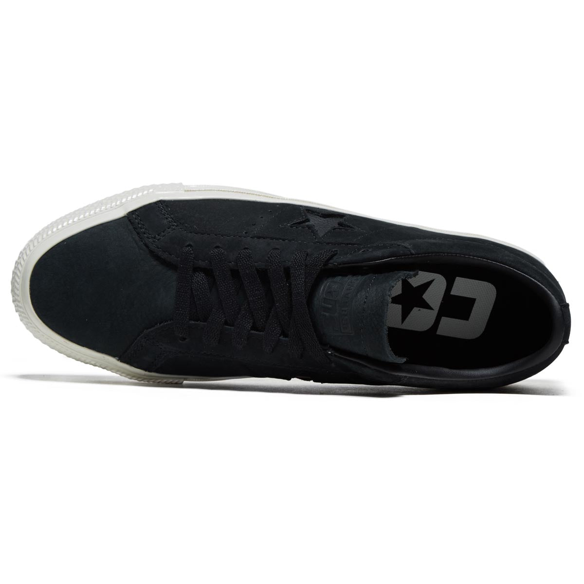 Converse One Star Pro Ox Shoes - Black/Black/Egret – CCS