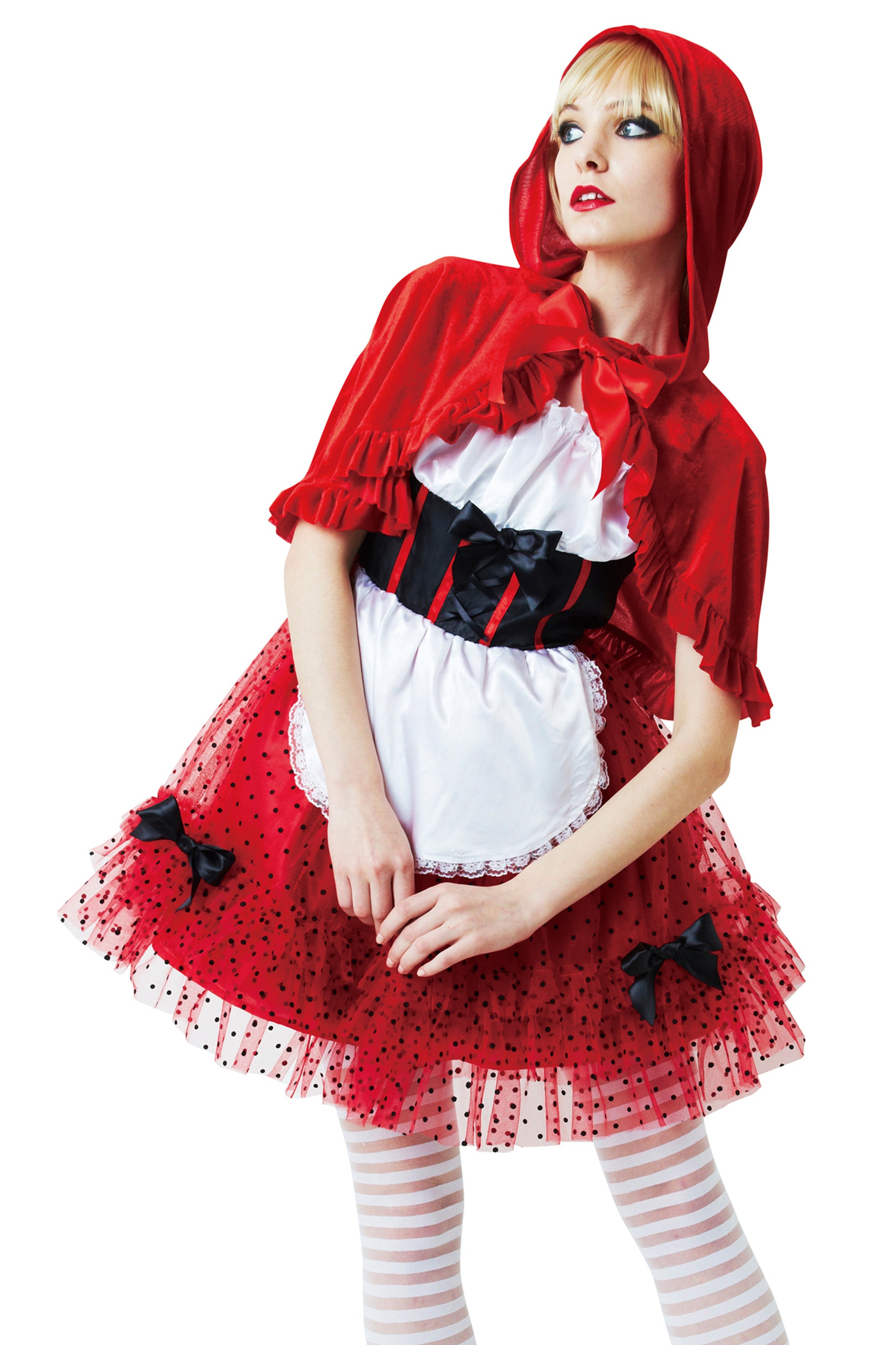 コスプレ ハロウィン 赤ずきん レッドフードガール レディース