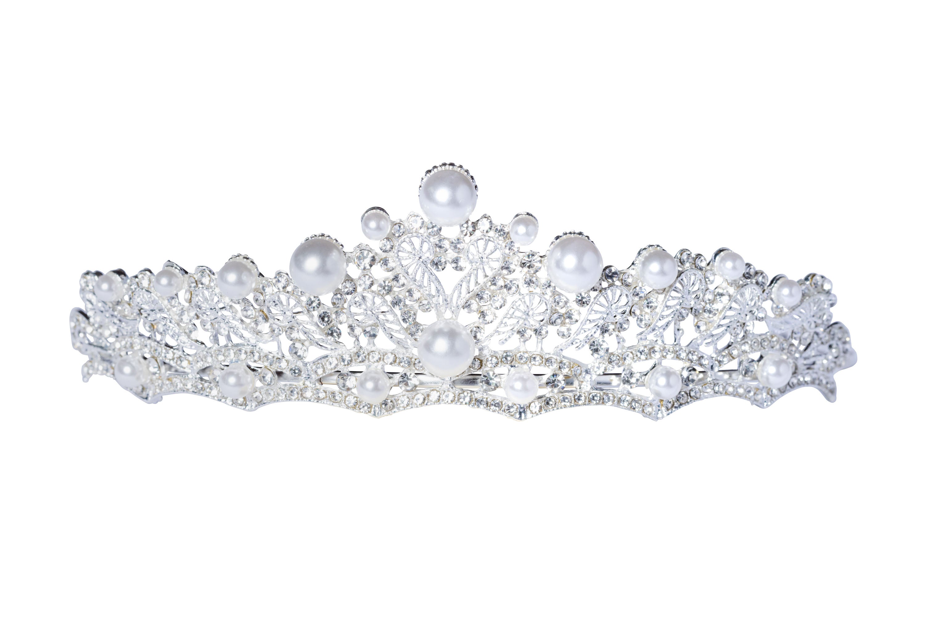 誕生日 お祝い ティアラ 髪飾り 王冠 ティアラ ヴィクトリア ユニ