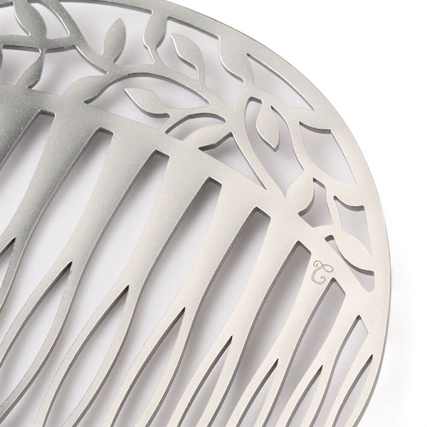 ボタニカルグリッター ステンレスコーム(シルバーカラー) | コーム