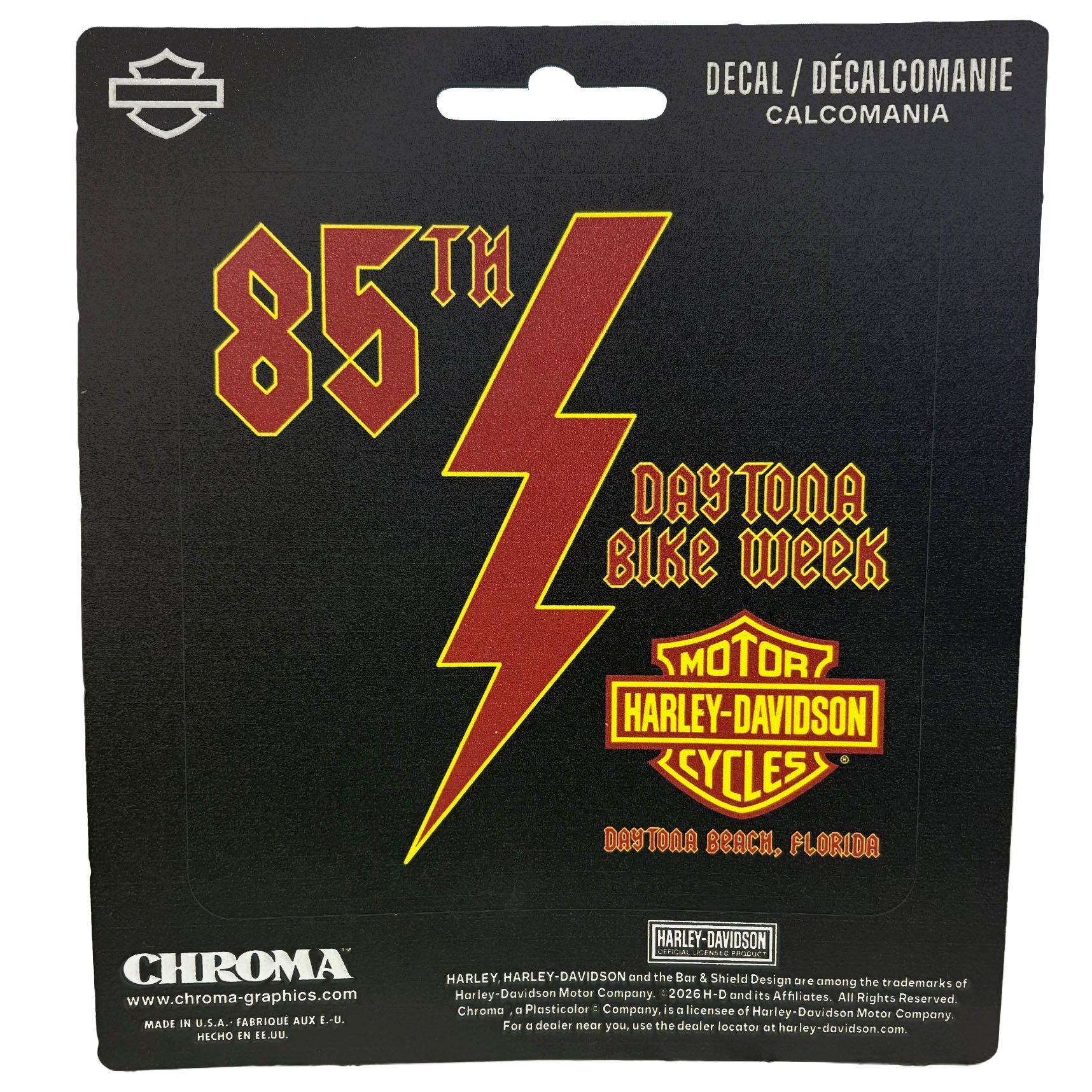 Harley-Davidson Men's Bar & Shield Spring 24 in. Wallet Chain