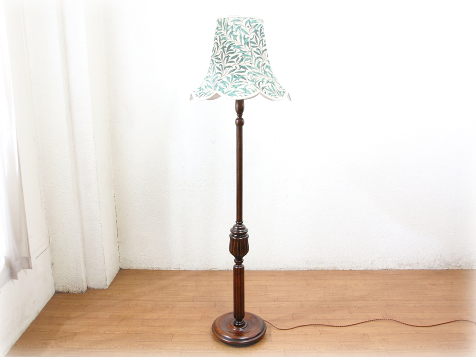 マホガニースタンドランプ｜アンティーク家具・照明の専門店｜デニム