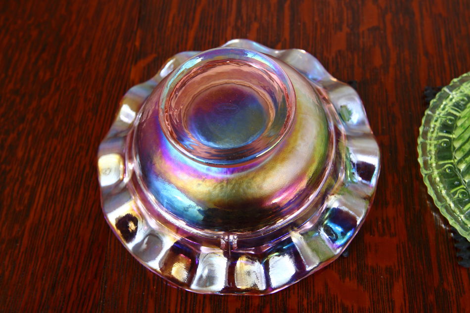 Fentonフェントン ヴァセリン/オパールセントガラス フェアリーランプ