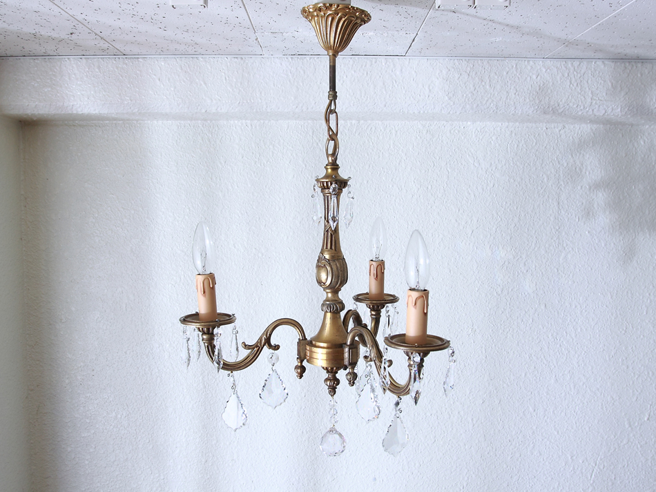 スワロフスキーSTRASS®Swarovski®Crystal アンティークシャンデリア(3