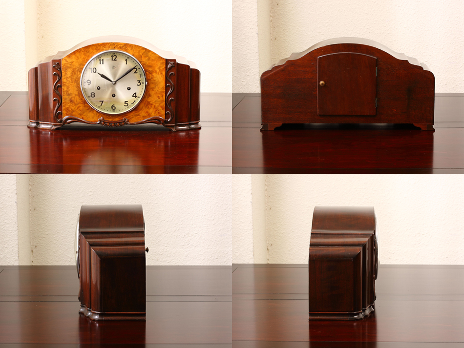 ユンハンスJunghans ウェストミンスターオールドマントルクロック