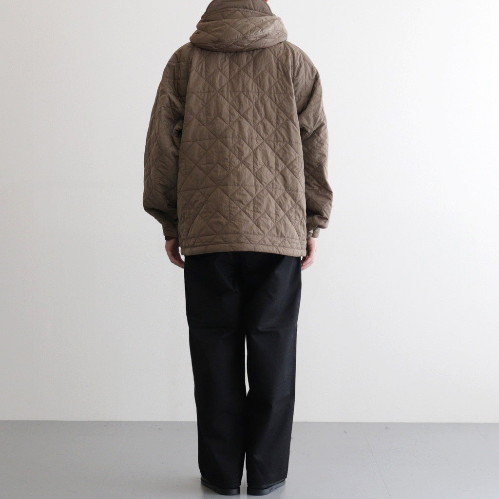 Quilting Field Mountain Parka #Brown [N25FA087] – Diffusion