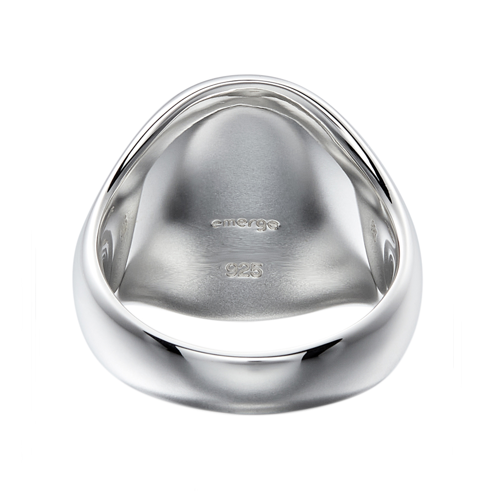 ミラーシグネットリングL | エマージュ公式通販 -emerge- シルバー