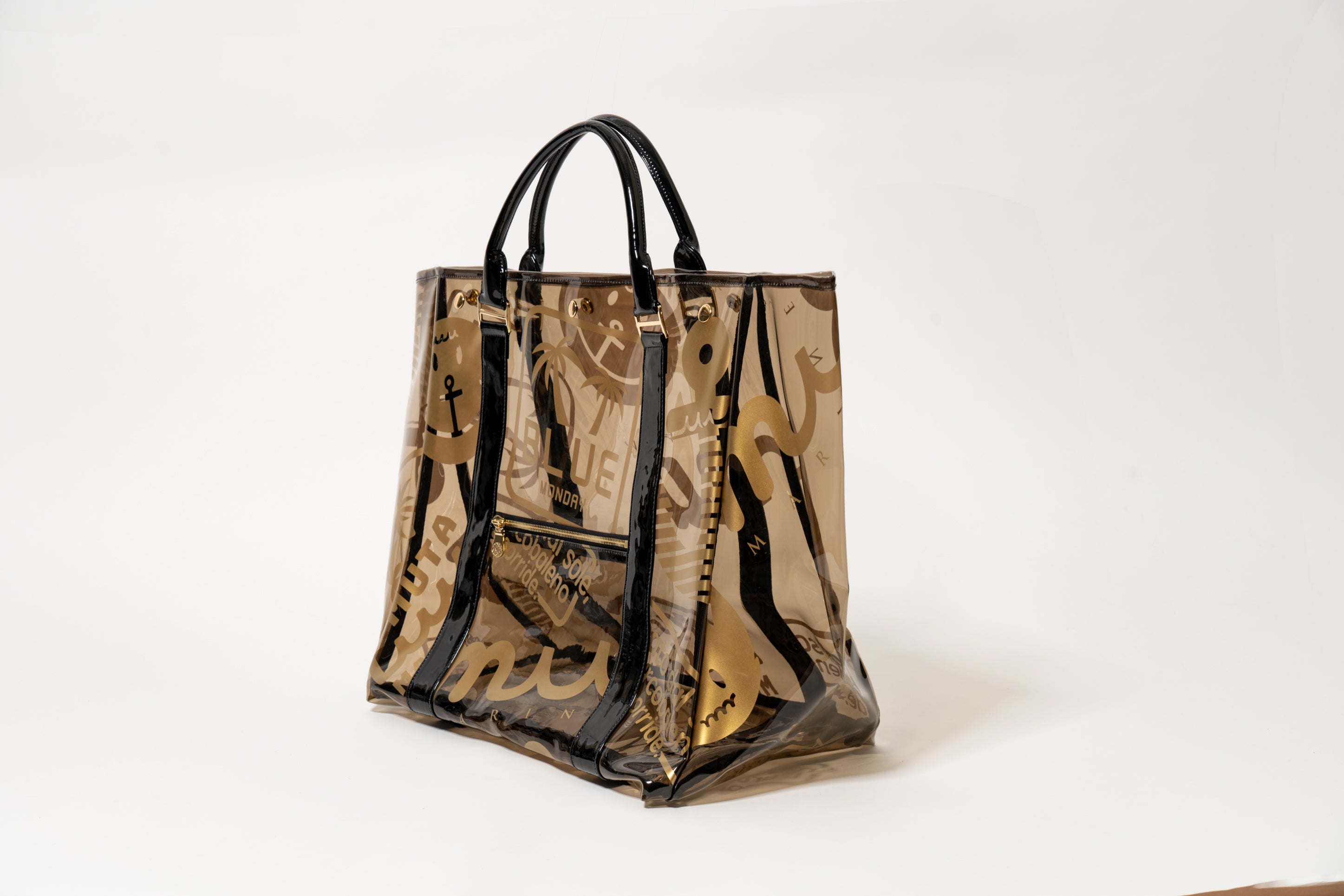 ムータマリン］クリアビッグトートバッグ – FUNQTEN