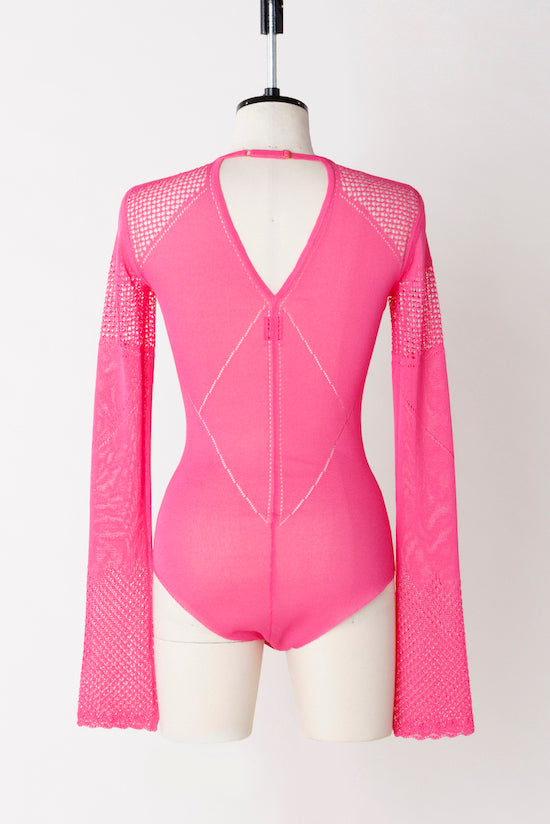 LACE KNIT BODYSUIT – FETICO Official Online Shop