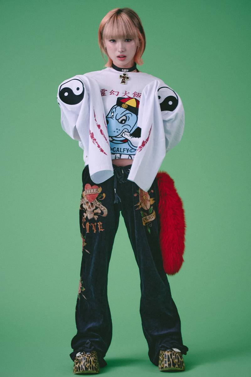 GALFY(ガルフィー) 霊幻犬(キョンシー犬)Tee - WHITE / ロック