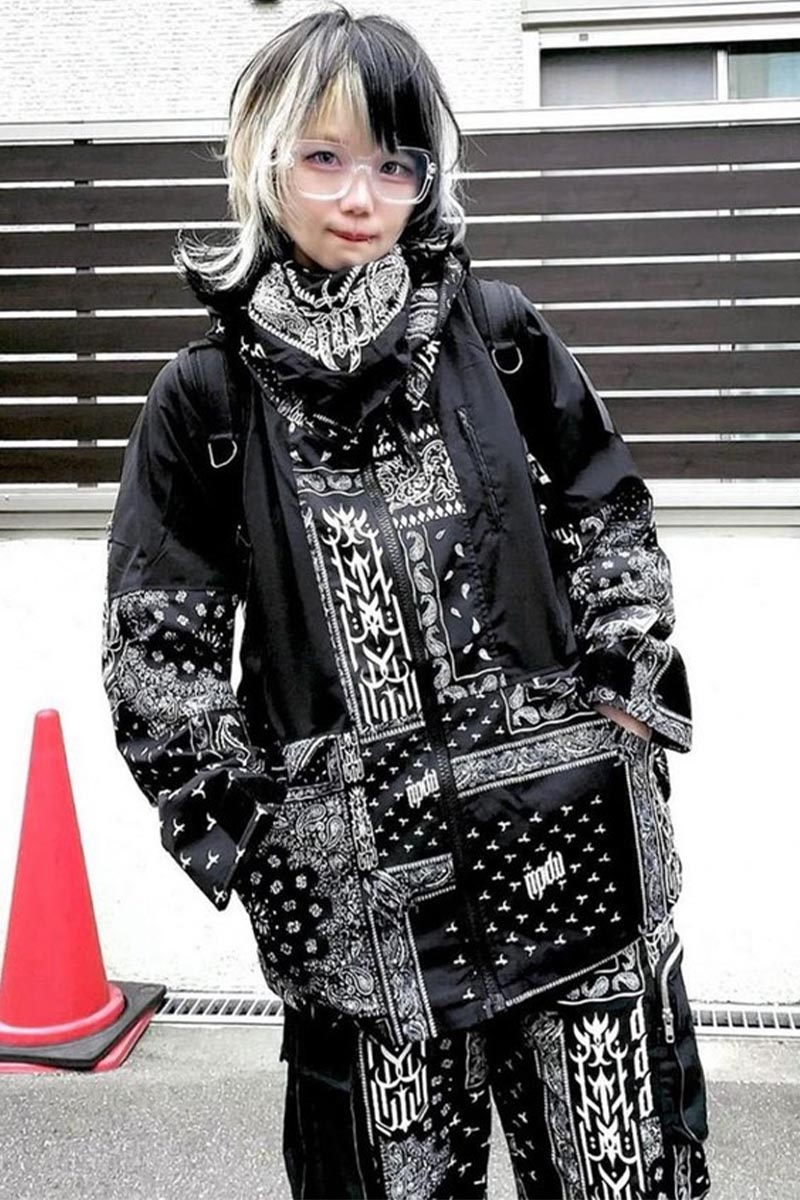 RIP DESIGN WORXX DOUBLE ZIP ENVELOPE JACKET PAISLEY / ロック