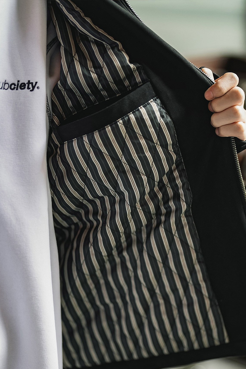 Subciety (サブサエティ) SUEDE SWING TOP-BLACK / ロックファッション