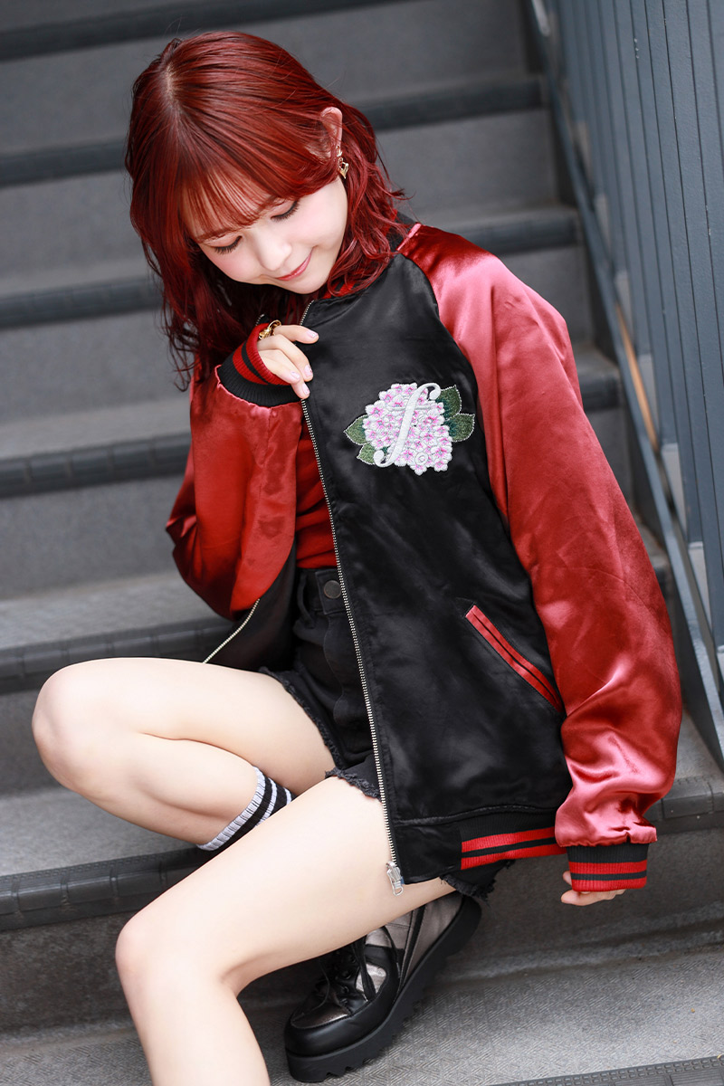 Fami。×GEKIROCK CLOTHINGコラボ・スカジャン / ロックファッション